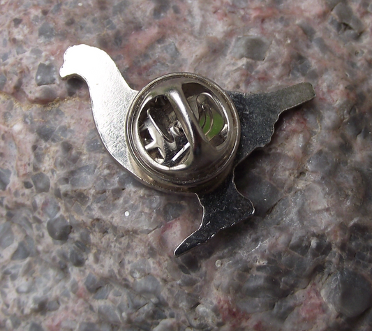 Rock Ptarmigan Brown Grouse Summer Plumage Game Bird Pin Badge