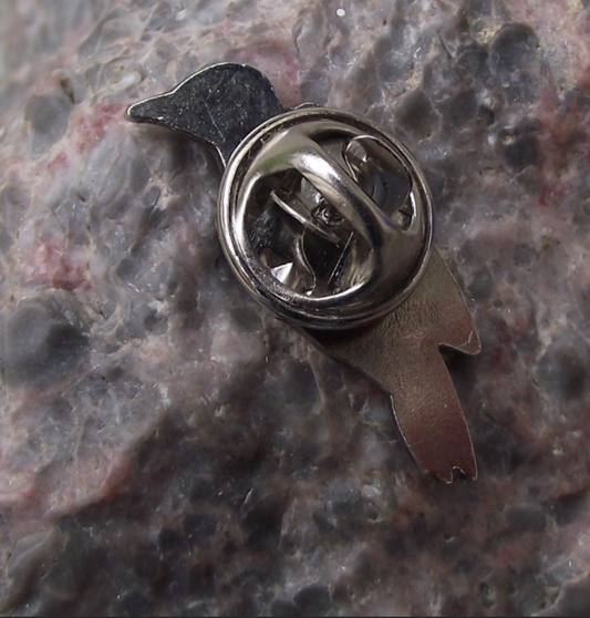 European Great Spotted Woodpecker Tree Garden Bird Pin Badge - Badgecrazy