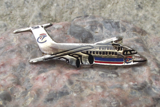 Eurowings Airlines BAE 146-200 Passenger Aircraft Tie Pin Badge - Badgecrazy