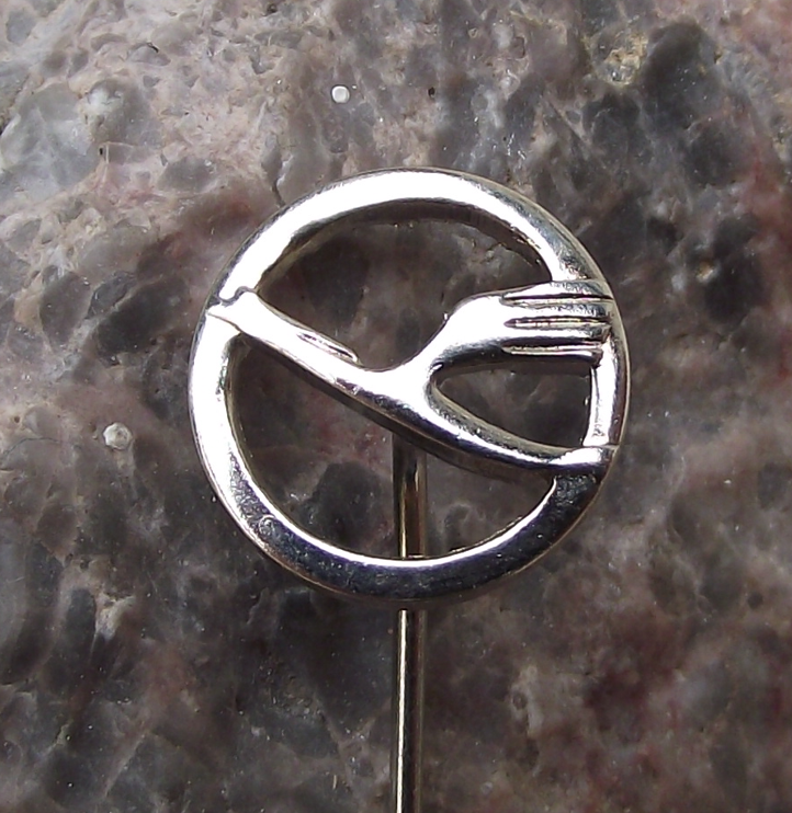 Vintage Lufthansa German Airlines Logo West German Pin Badge - Badgecrazy