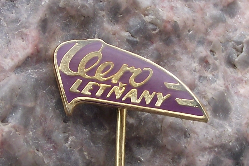 Vintage Aero Letnany Czech Aircraft Aviation Factory Pin Badge - Badgecrazy