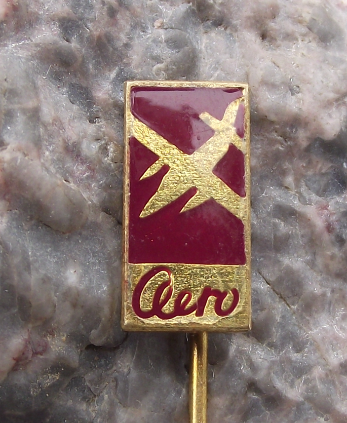 Vintage Aero Czech Aircraft Aviation Factory Let L-410 Turbolet Pin Badge - Badgecrazy