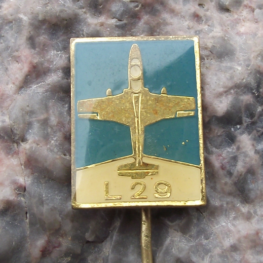 Vintage Aero L-29 Delfin Warsaw Pact Jet Aircraft Pin Badge - Badgecrazy