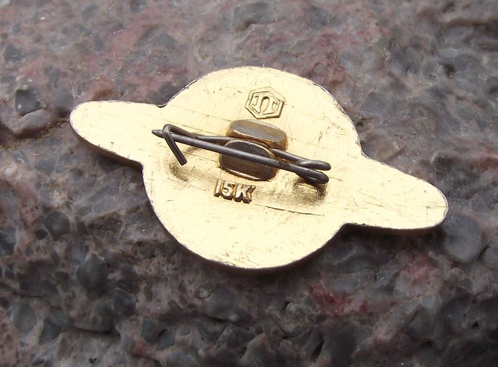 1972 First Space Station Soyuz 11 Salyut 1 Russian Space Dock Mission Pin Badge - Badgecrazy