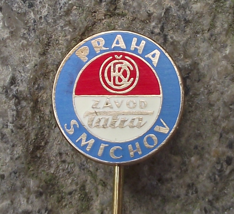 Vintage Tatra Smichov CKD Prague Trams Railway Carriages Wagons Pin Badge - Badgecrazy