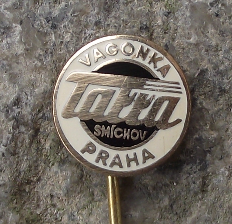 Vintage Tatra Smichov Prague Trams Railway Carriages Wagons Pin Badge - Badgecrazy