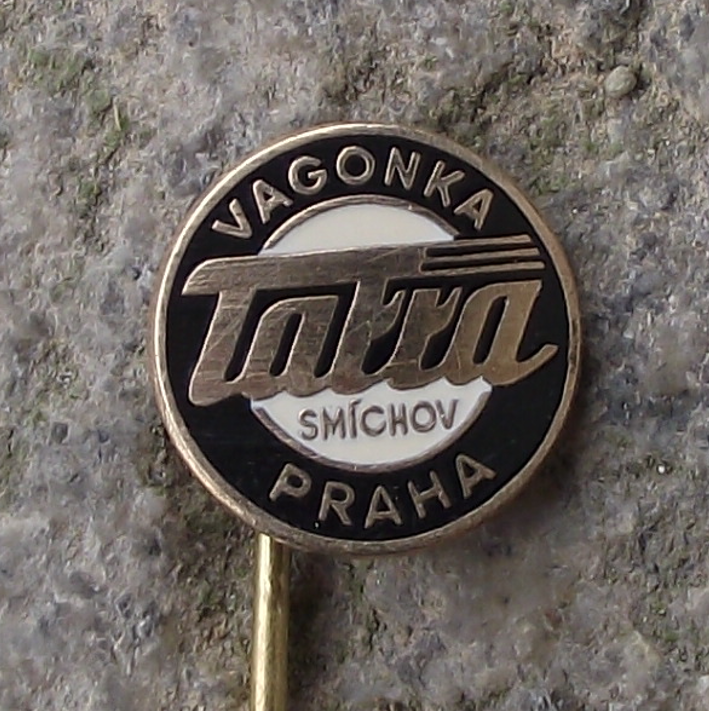 Vintage Tatra Smichov Prague Trams Railway Carriages Wagons Pin Badge - Badgecrazy