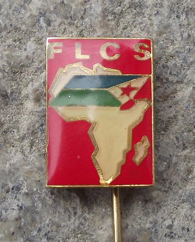 Vintage FLCS Somali Coast Liberation Front Africa Political Military Pin Badge - Badgecrazy