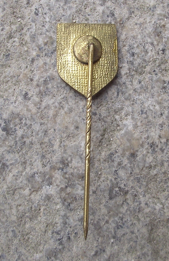 Vintage EC Bad Tölz Ice Hockey Club Germany Lion Crest Pin Badge - Badgecrazy