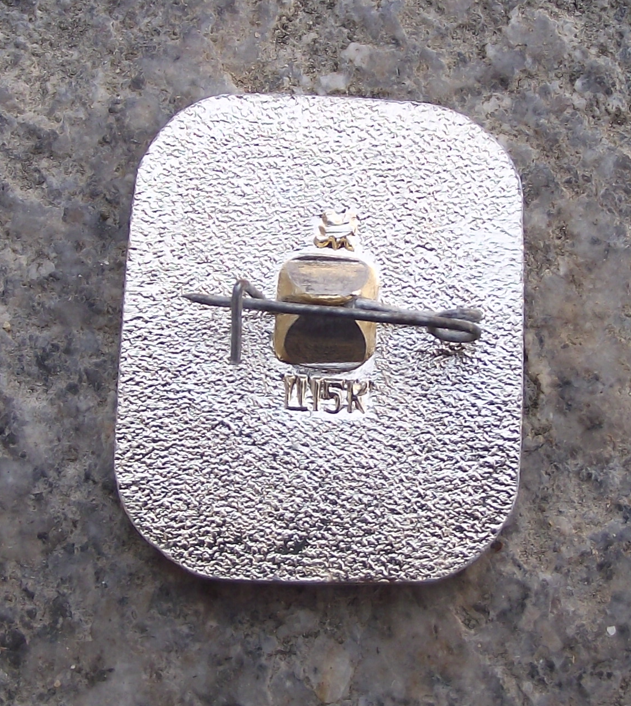 1973 Ice Hockey World Championships Soviet Union Sweden Pin Badge - Badgecrazy