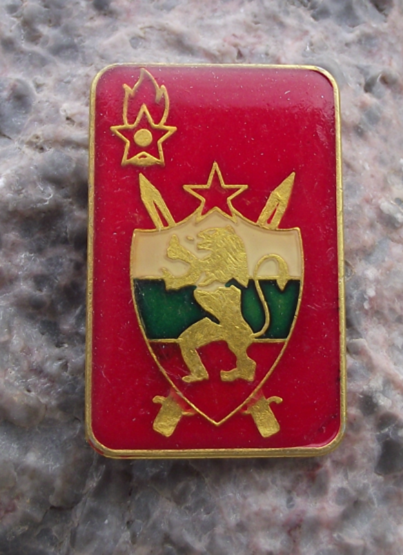 Vintage Bulgaria Youth Pioneer Organization National Emblem Lion Pin Badge - Badgecrazy