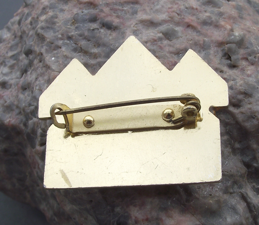 Vintage Pioneer Czech Pionyr Youth Camping Award Stage 3 Tents ROH Pin Badge - Badgecrazy