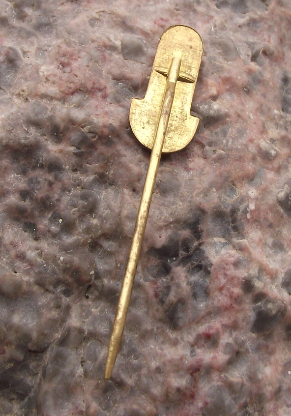 Vintage Czechoslovakia Railway CSD North West Train Region Signal Pin Badge