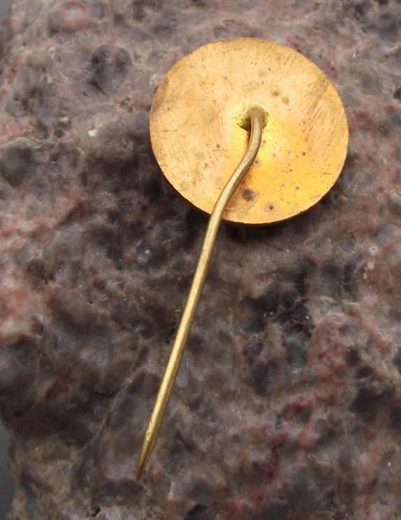 Vintage Czech Railway Locomotive Train 750.079 Pardubice Pin Badge