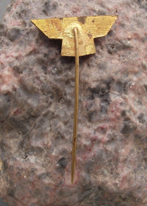 1972 Czech Railways Zvolen Train Repair Facility 100th Anniversary Pin Badge