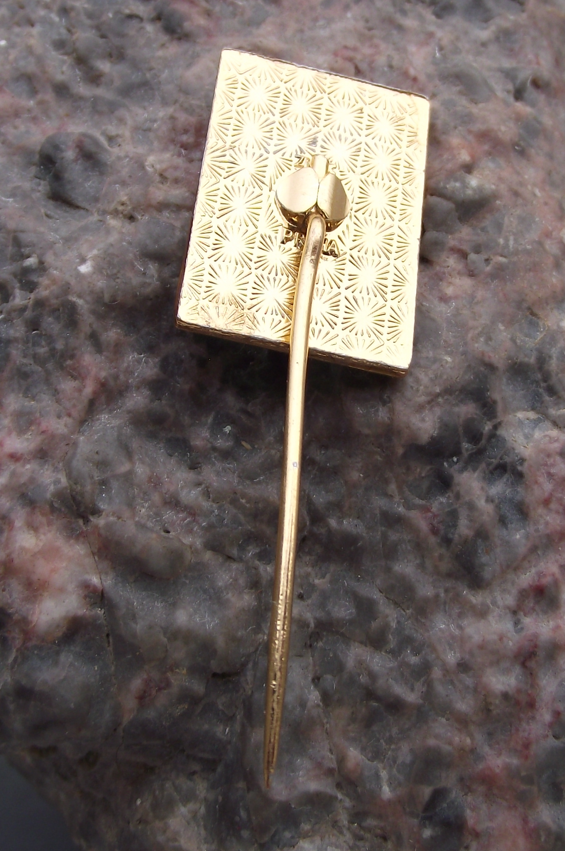 1973 Czech Railways CSD Train Locomotive Depot Nymburk Anniversary Pin Badge