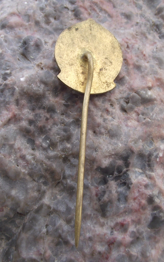 1972 Czech Railways CSD Trains Ostrava Locomotive Depot Anniversary Pin Badge