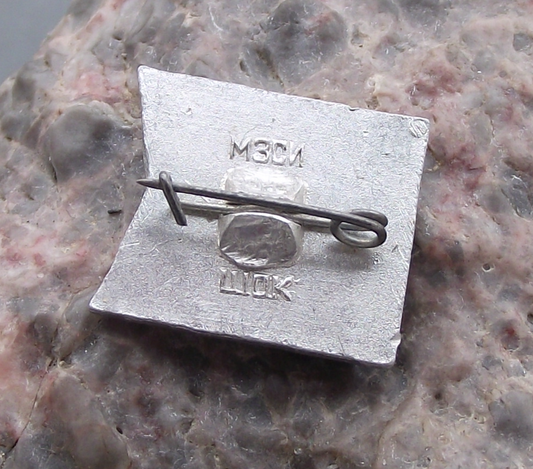 Vintage Lenin Head Anniversary of October Revolution Pin Badge