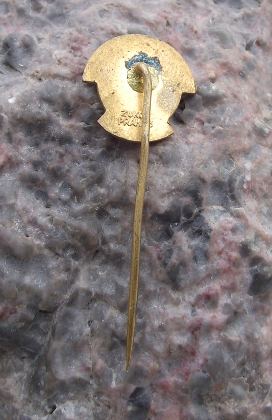 Vintage Staropramen Smichov Czech Prague Brewery Lager Beer Enamel Pin Badge