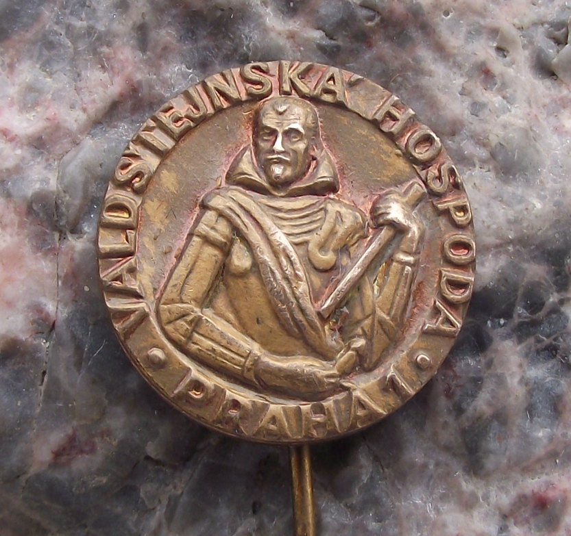 Valdstejnska Prague 1 Pub Bar Hospoda Beer Brewery Waldstejnska Pin Badge