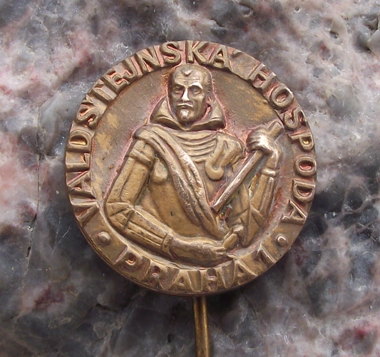 Valdstejnska Prague 1 Pub Bar Hospoda Beer Brewery Waldstejnska Pin Badge