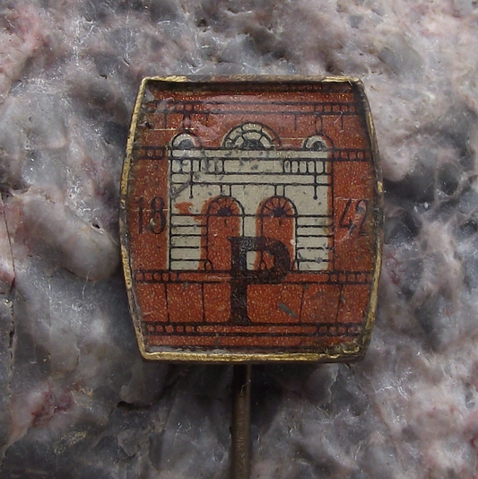 Rare Antique Pilsner Urquell Czech Brewery Pils Lager Beer Pin Badge