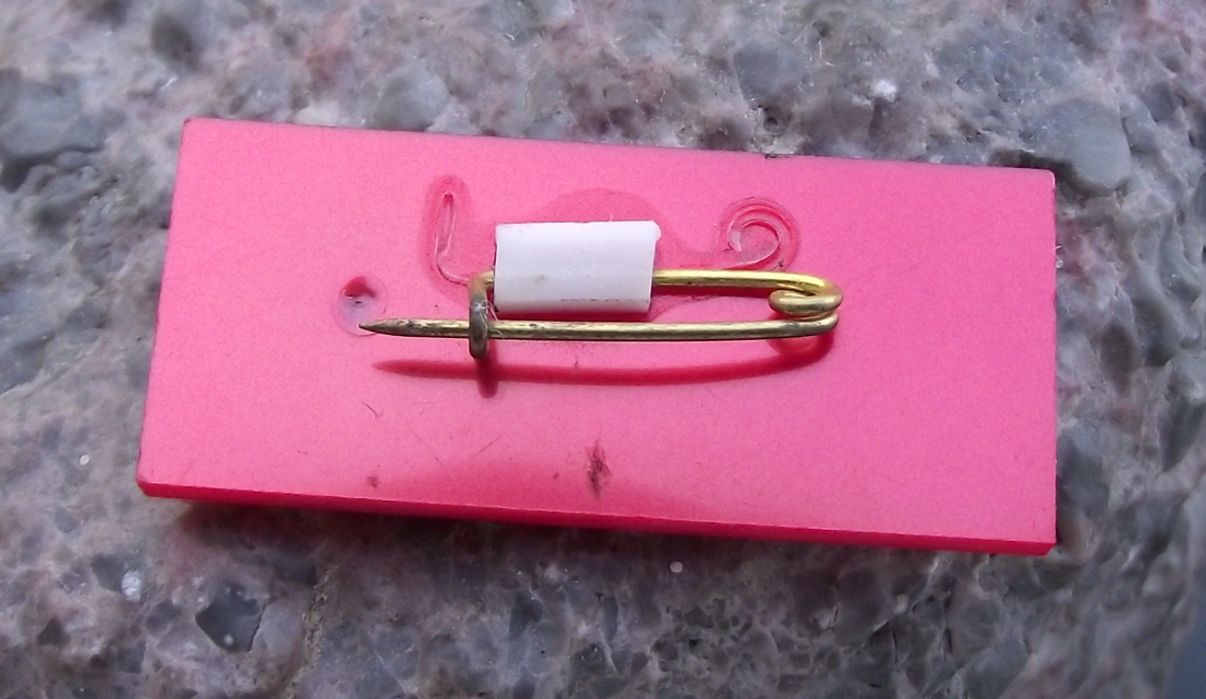 Vintage LONG LIVE CHAIRMAN MAO Slogan Communist China Pin Badge