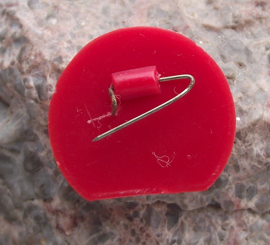 Vintage Communist China Chairman Mao Zedong Tiananmen Pin Badge