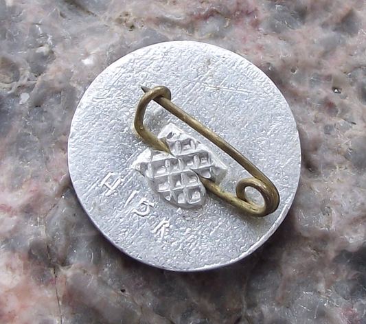 Vintage Felix Dzerzhinsky Polish Born Russian Revolutionary Circle Pin Badge