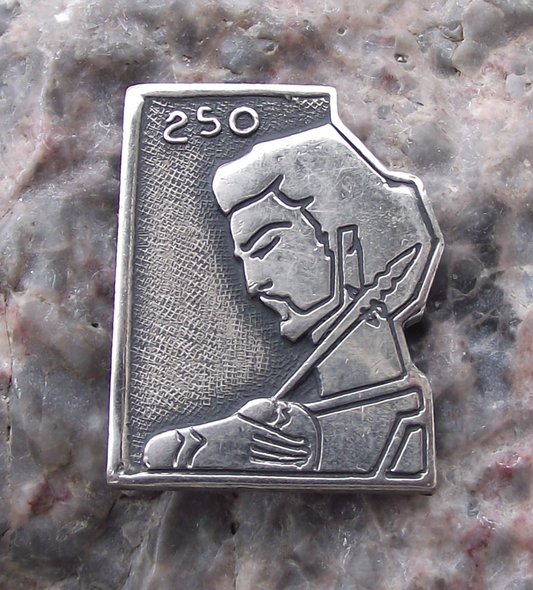 1962 Sayat-Nova Armenian Poet and Musician Anniversary Pin Badge