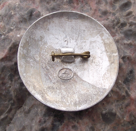 Vintage Maxim Gorky Soviet Socialist Writer Author and Dishwasher Pin Badge