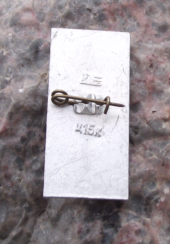 Vintage Admiral Pavel Nakhimov Russian Naval Sevastopol Statue Pin Badge