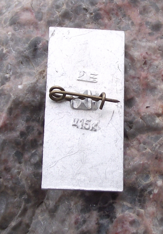 Vintage Admiral Pavel Nakhimov Russian Naval Sevastopol Statue Pin Badge