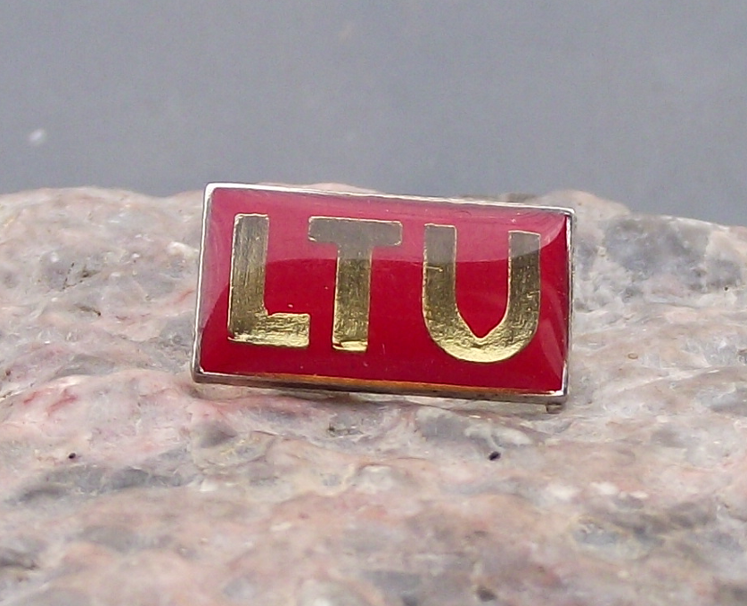 LTU International German Airlines Logo Pin Badge