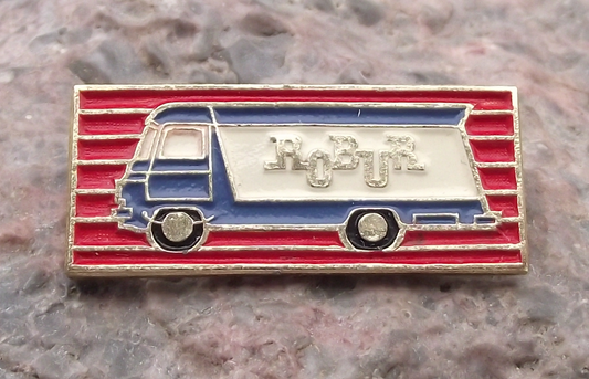 Vintage ROBUR LO 3000 East German GDR DDR Truck & Bus Maker Pin Badge