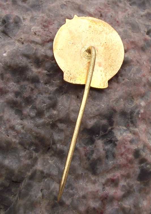 1979 Lenin April Saturday Czech Volunteer Worker Award Tachov Pin Badge
