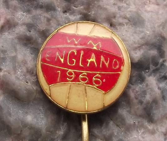 1966 World Cup WM England Weltmeisterschaft Football Pin Badge