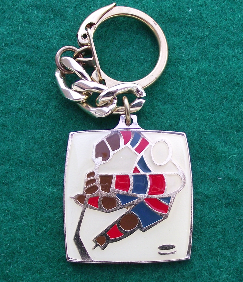 1972 Legendary Czech Cold War Ice Hockey World Championships Keyring Key Chain