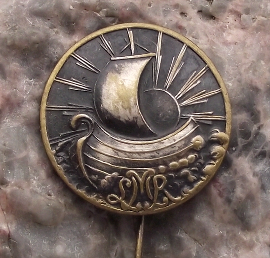 Vintage LMR Liga Morska Rzeczna Poland Pin Badge