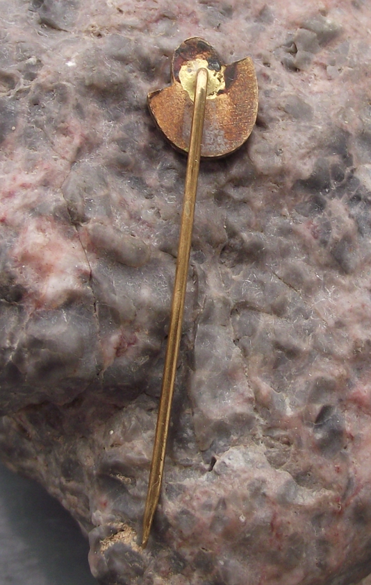 Vintage Tesla Electronics Rožnov Televisions CRT Pin Badge