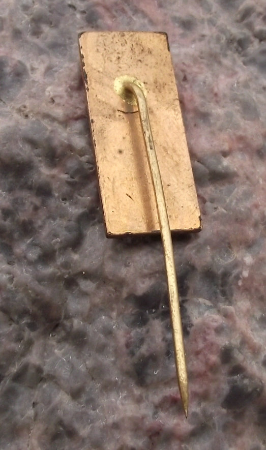 Vintage Tesla Kovo Pioneering Electron Microscope Scientific Pin Badge