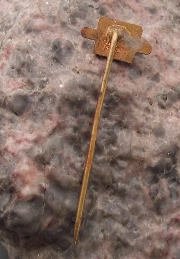 1968 Tesla Electronics Orava Televisions 10th Anniversary Pin Badge