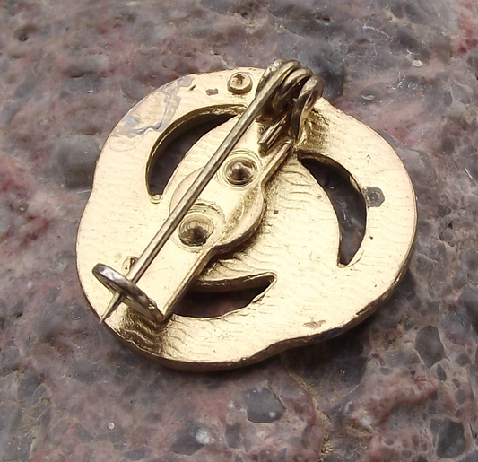 Vintage Dolomite Mountains Lake Misurina 1755 Cortina 1224 Pin Badge