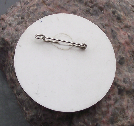 1981 Peace Movement Paris Disarmament Desarmement Dove Pin Badge