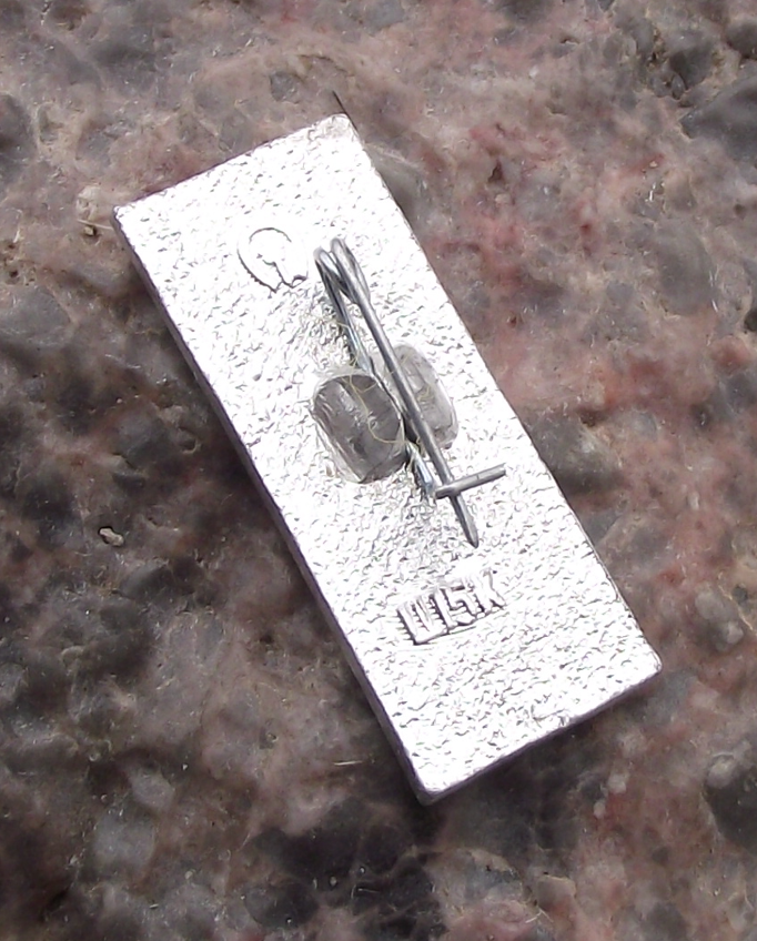 1980 Moscow Olympic Games Tower Official Logo Pin Badge