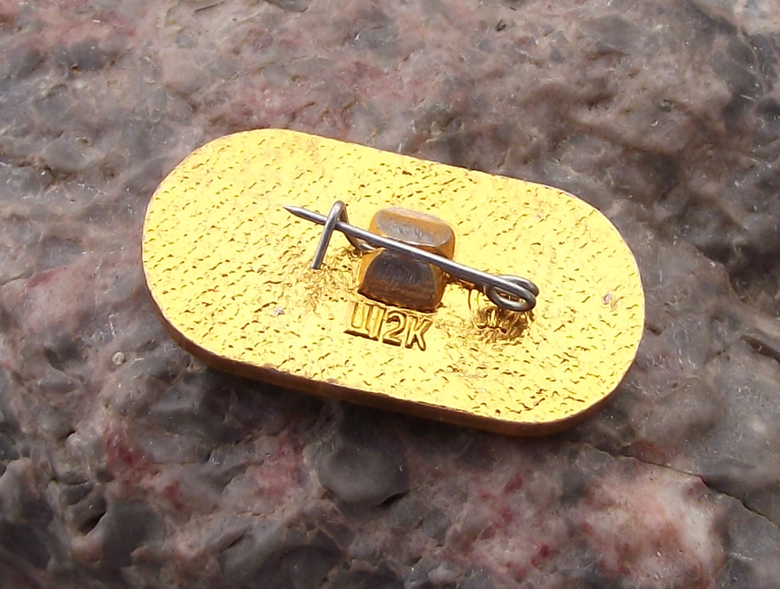 1980 Moscow Olympic Games Rings Athletics Track Circuit Logo Pin Badge