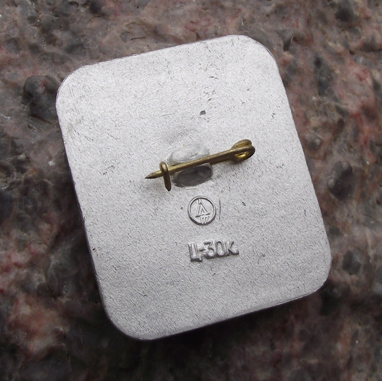 1980 Moscow Olympic Games Soviet Brown Bear Misha Official Mascot Pin Badge