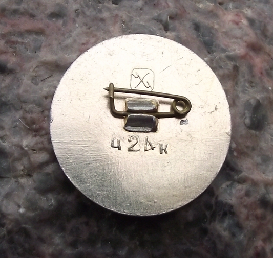 1980 Moscow Olympic Games Official Russian Tower Logo Motif Pin Badge