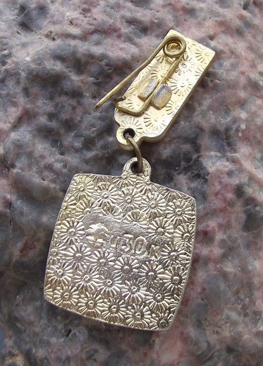 1980 Moscow Olympic Games Logo Sailing Yachting Medal Style Pin Badge