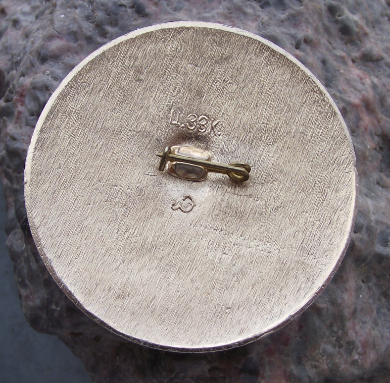 1980 Large Moscow Olympic Games Rings Logo Russia Pin Badge